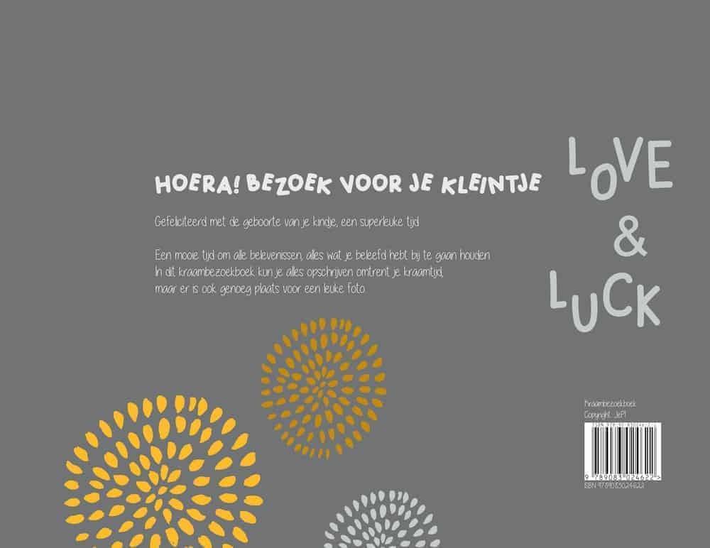 Jep Kids - Kraambezoekboek Donkergrijs
