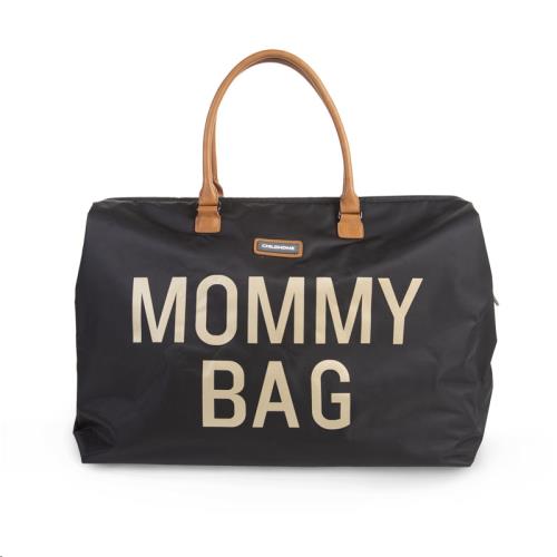 Childhome - Mommy bag groot zwart/goud