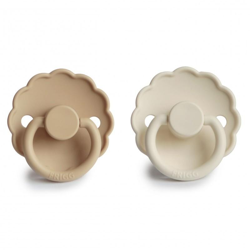 Frigg - Daisy - 2-pack - silicone - cream/croissant - T2
