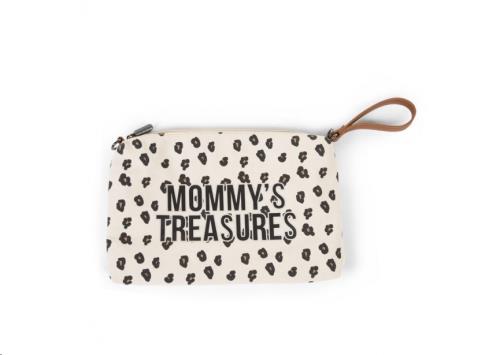 Childhome - Mommy clutch canvas leopard