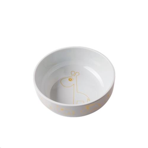 Done by Deer - Yummy Bowl. Contour. Gold/Grey