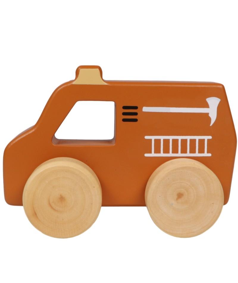 Tryco - Wooden Fire Truck Toy