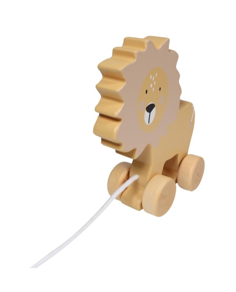 Tryco - Wooden Pull-Along Toy - Lion