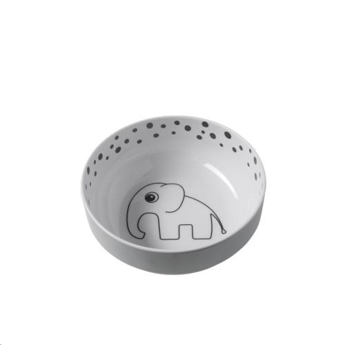 Done by Deer - Yummy bowl, Happy dots, grey