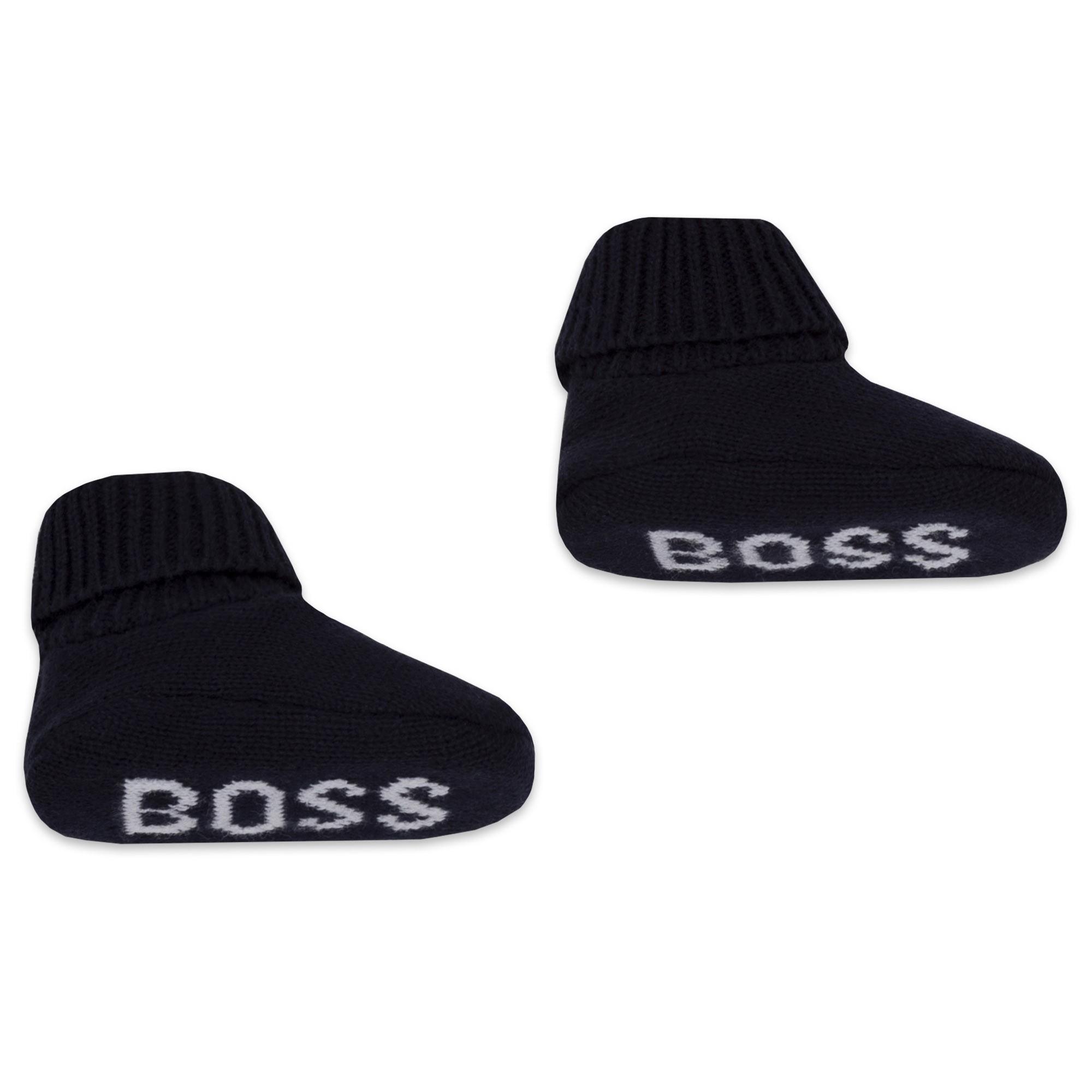 BOSS - Muts + schoenen bleu cargo