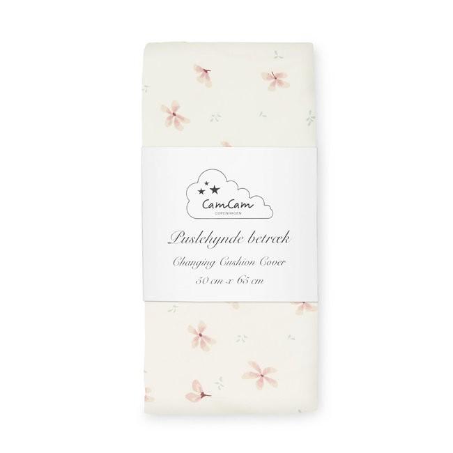 Cam Cam - Changing Cushion Cover - Ocs Windflower Creme