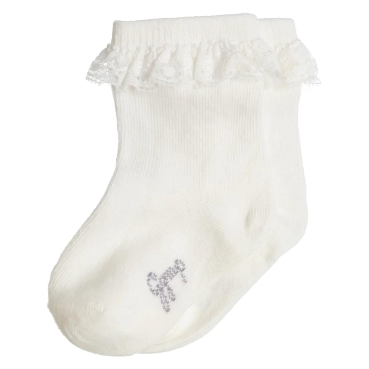 Gymp - Meisjes sokken keit off white