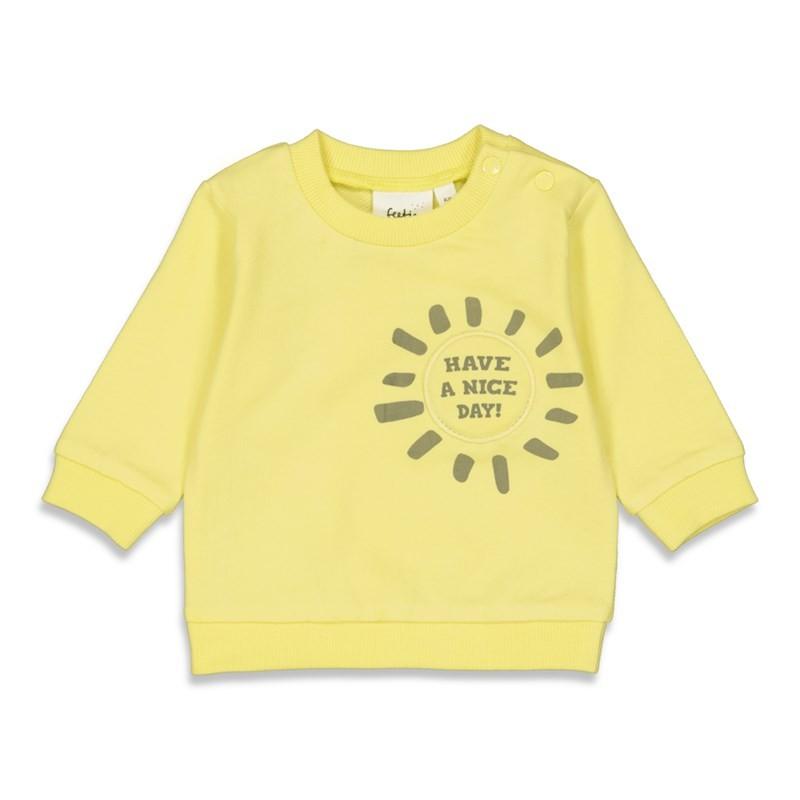 Feetje - Sweater - mr. sunshine geel
