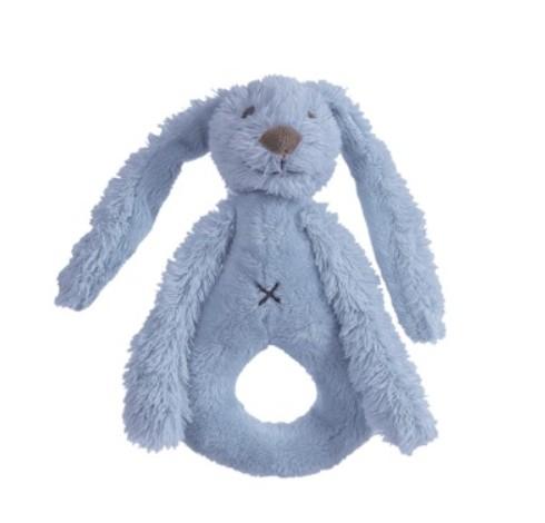 Happy Horse - Deep Blue Rabbit Richie Rattle - 18 cm