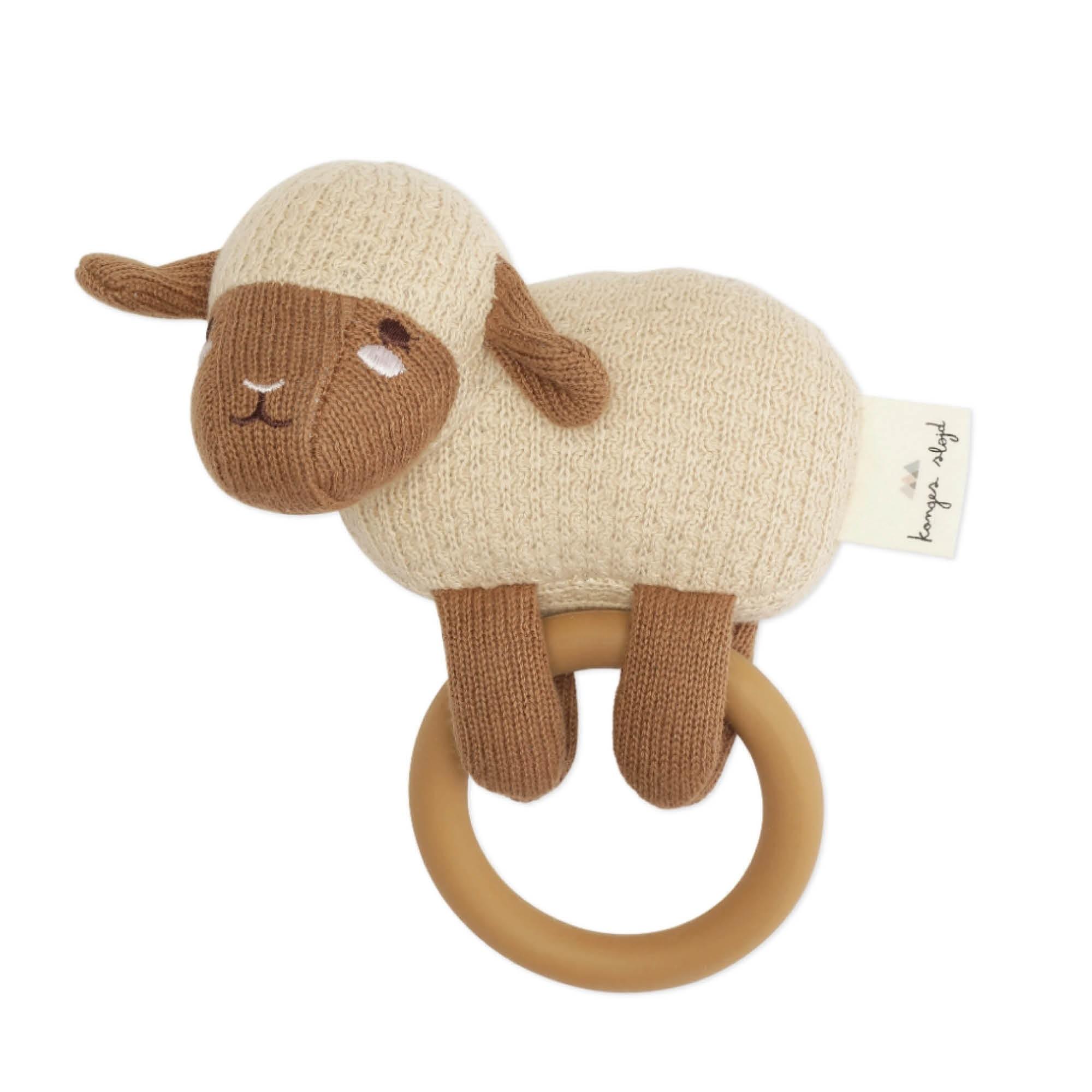 Konges Slojd - Activity knit ring sheep sheep
