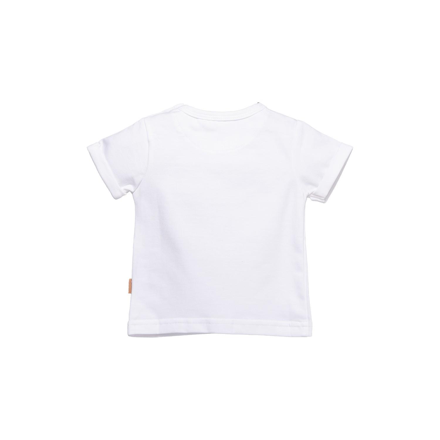 Bess - T-Shirt Korte Mouwen Sailing White