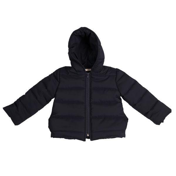 Baby Gi - Hooded navy padded jacket