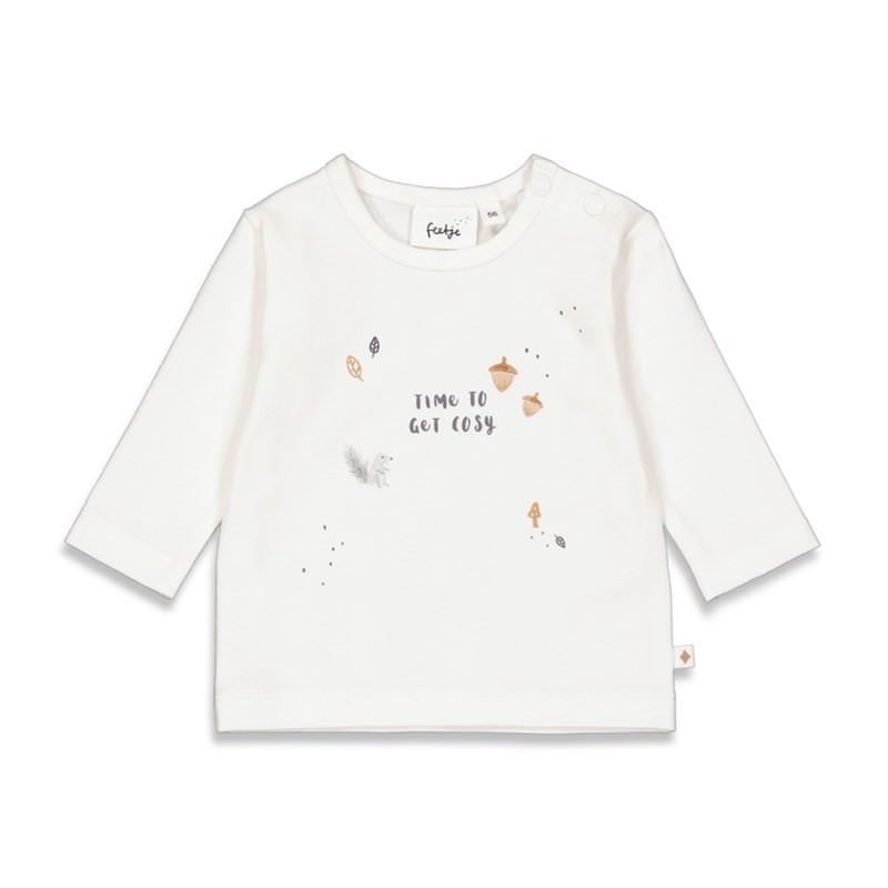 Feetje - Longsleeve - nuts about you offwhite