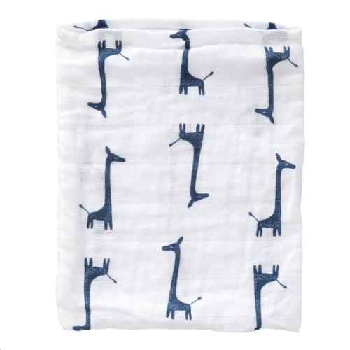 Fresk - Washandset 3 stuks Giraf indigo blue