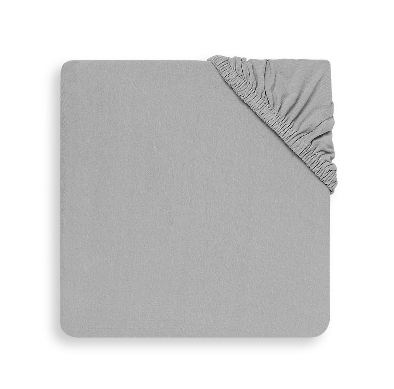 Jollein - Hoeslaken Peuterbed Jersey 70x140/75x150cm - Soft Grey