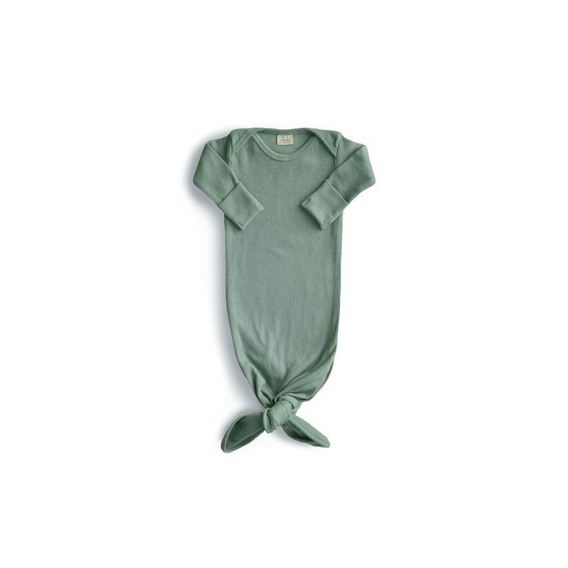 Mushie - Baby gown - roman green