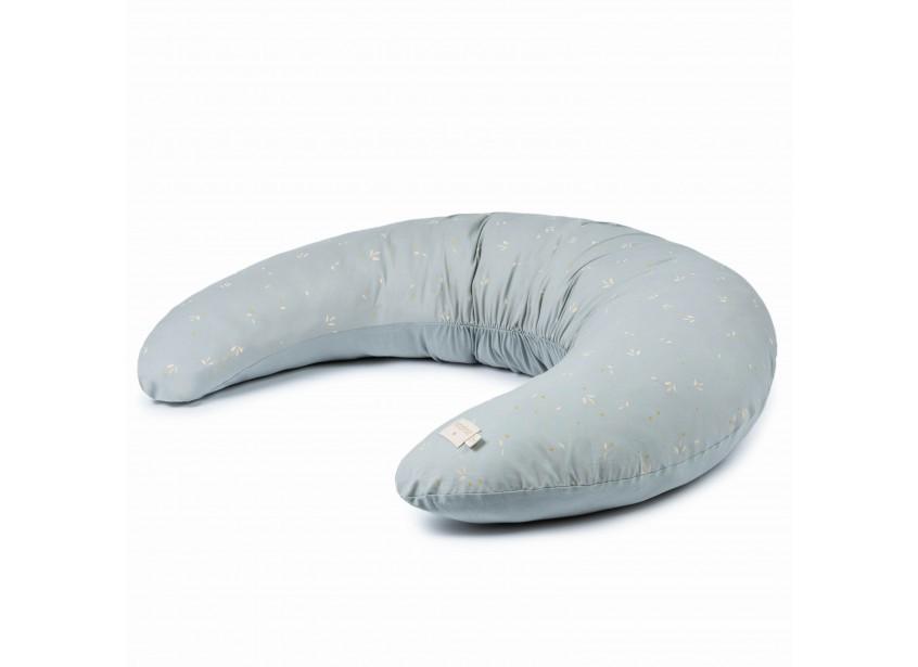Nobodinoz - Maternity pillow luna willow soft blue