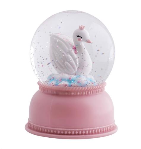 A little Lovely Company - Snowglobe light: Swan