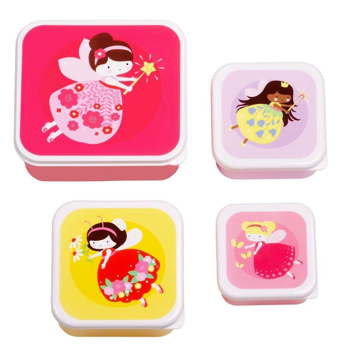 A little Lovely Company - Lunch & snack box set: Fairies
