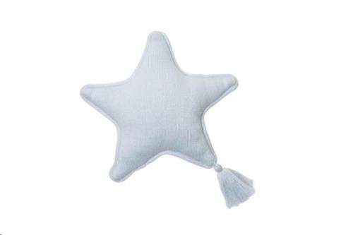 Lorena Canals - Kussen Gebreid - Twinkle Star Soft Blue 25x25