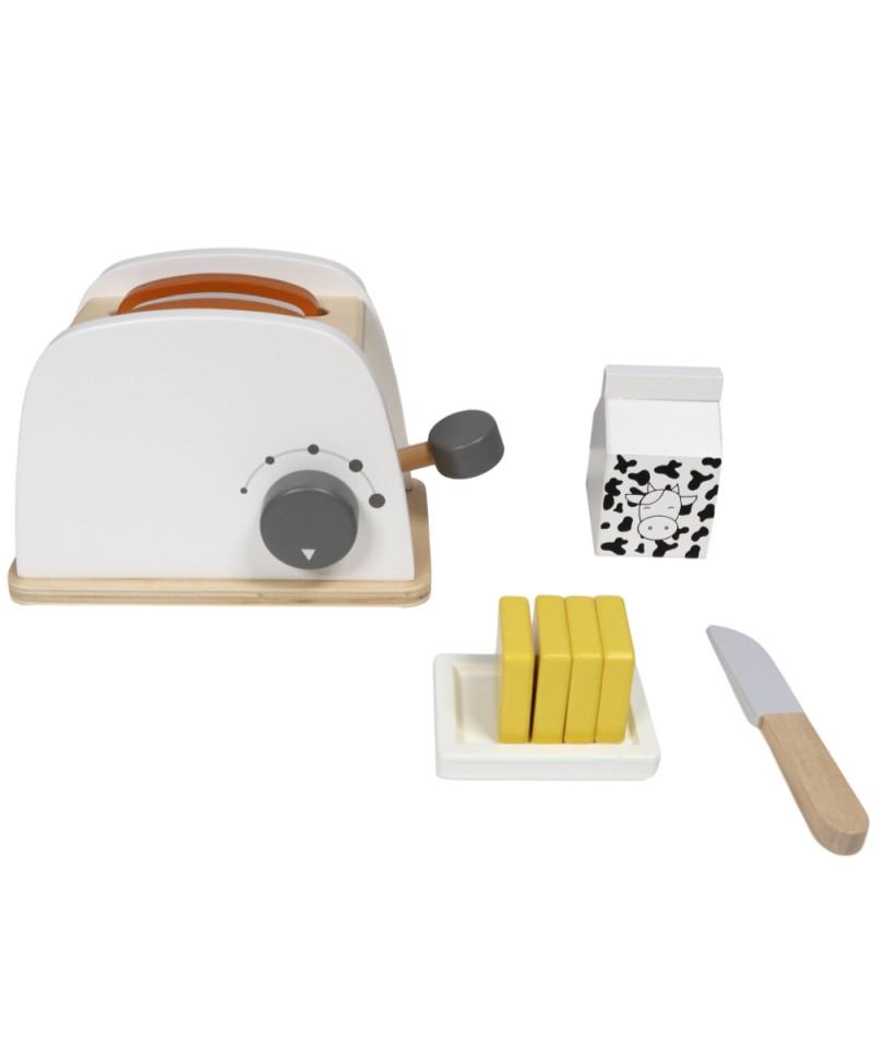Tryco - Wooden Toaster With Accessories