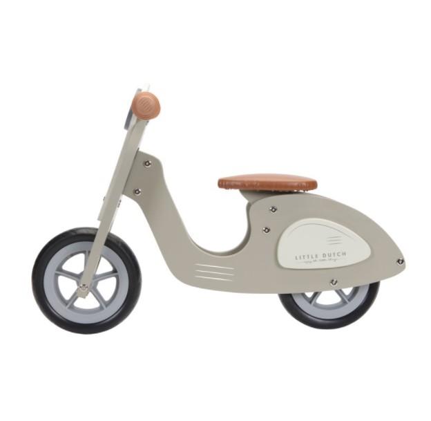 Little Dutch Toys - Loopscooter olive