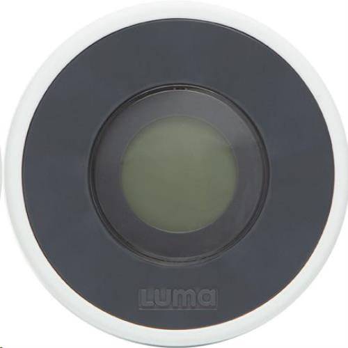 Luma - Digitale badthermometer dark grey