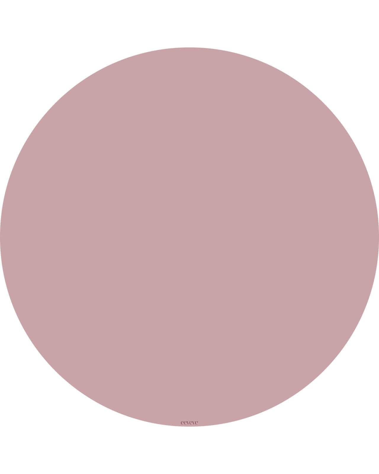 Eeveve - Ronde Vloermat Old Pink