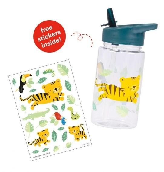 A little Lovely Company - Drinkfles: Jungle tiger