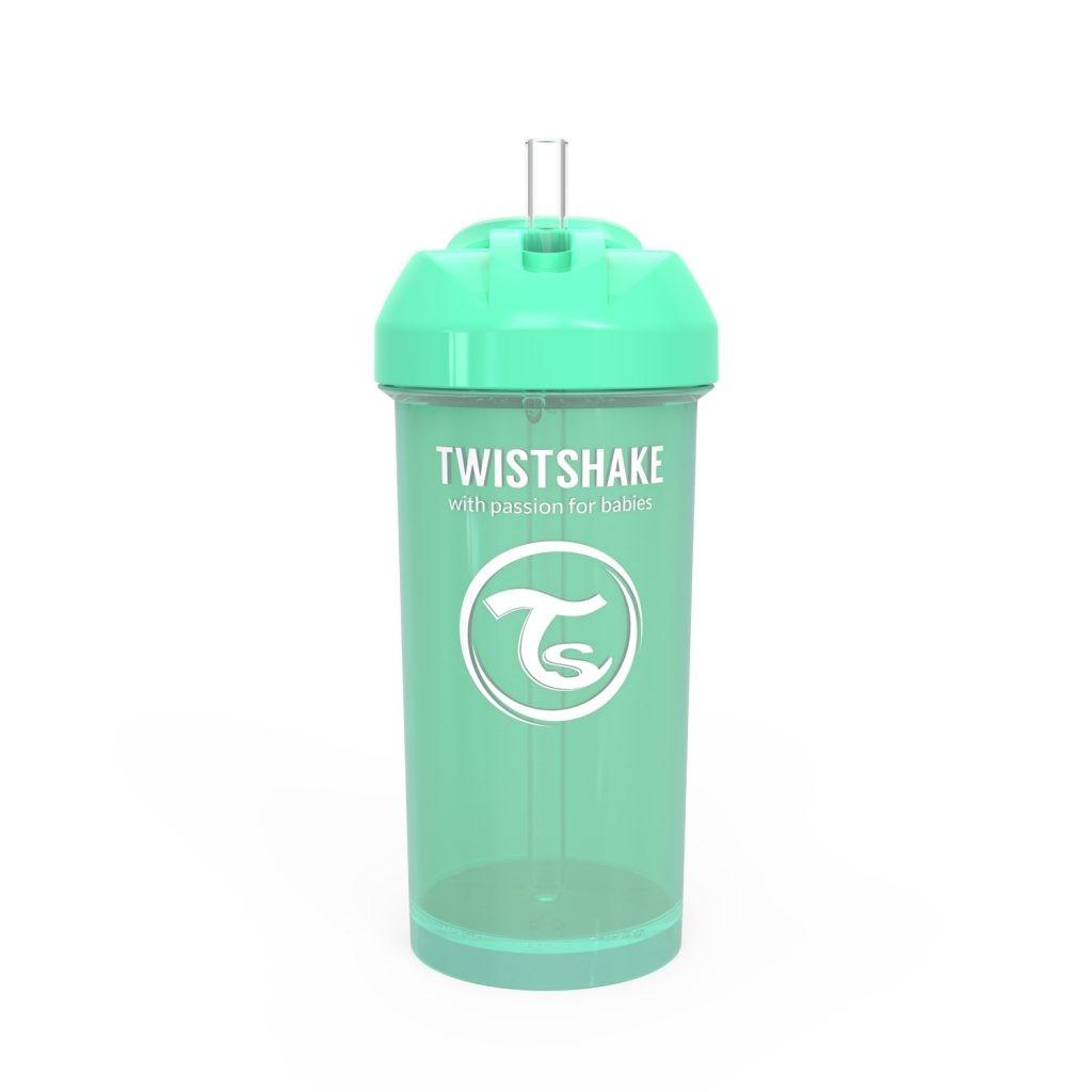 Twistshake - Straw cup 360ml pastel groen
