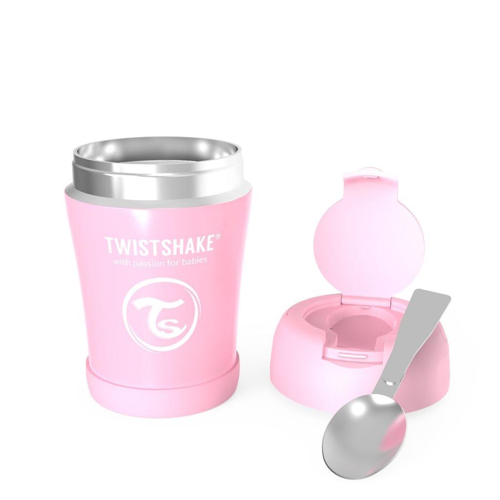 Twistshake - Voedingsdoos pastel pink