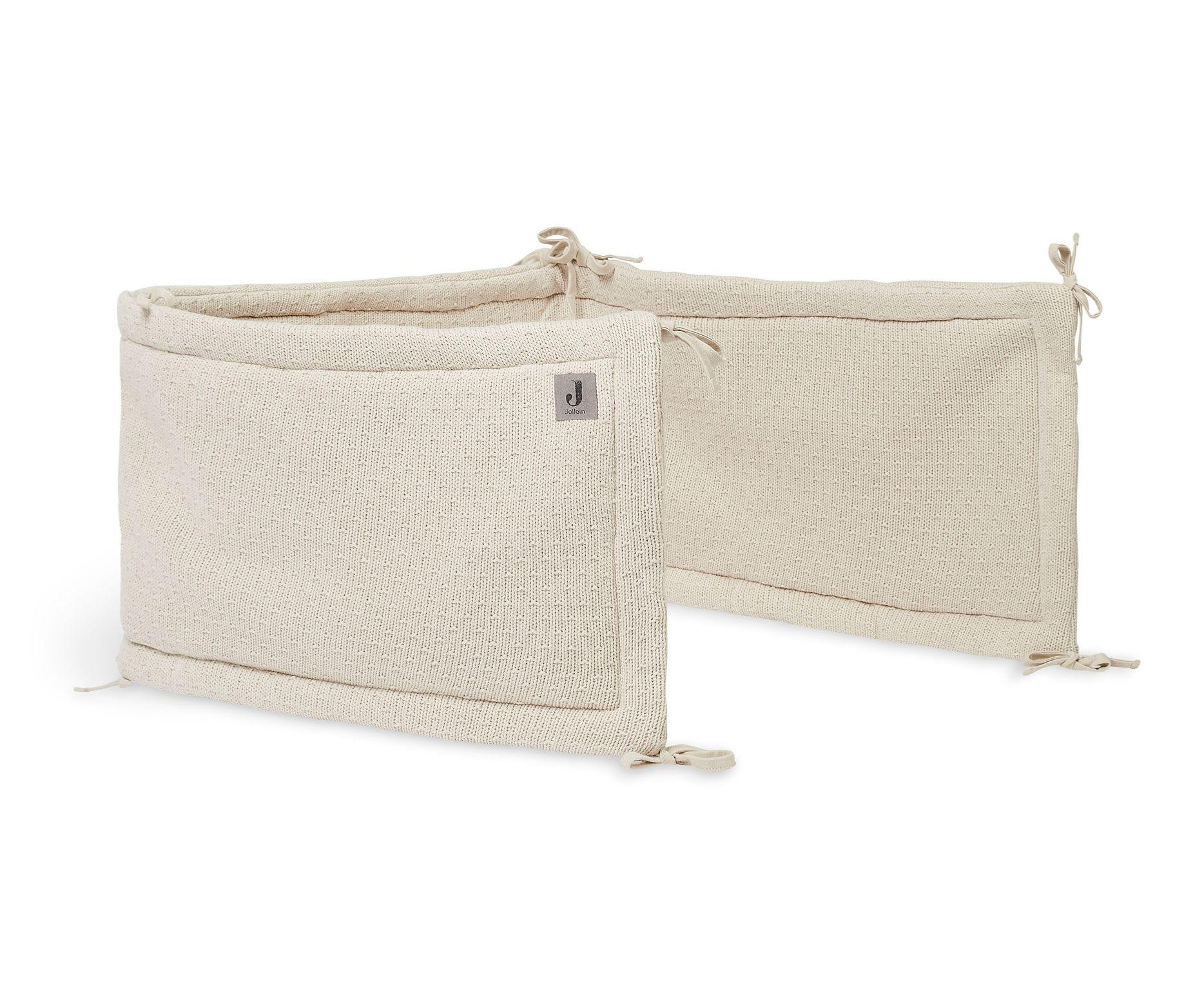 Jollein - Box/bedbumper 35x180cm bliss knit nougat