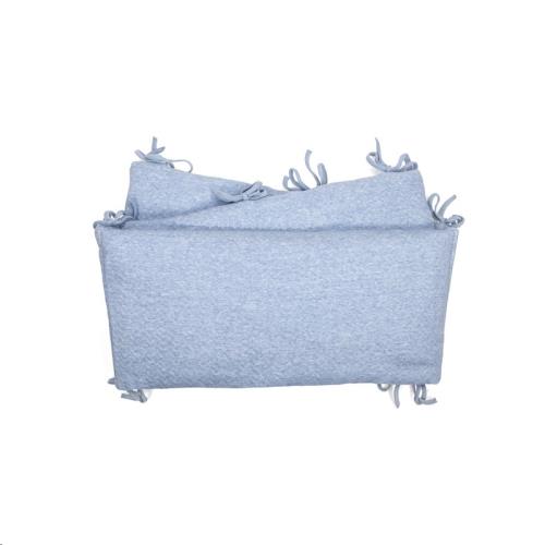 Poetree Kids - Chevron denim blue Bedomranding 34x210cm
