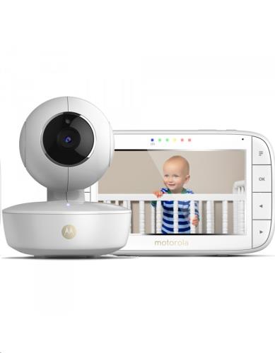 Motorola - 5.0"" Video baby monitor PZT camera With batt.
