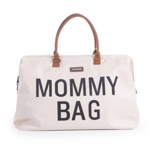 Childhome - Mommy bag groot ecru/zwart