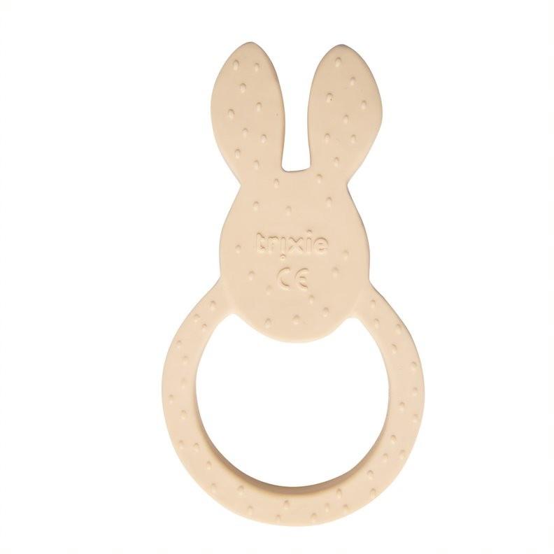 Trixie - Natuurlijk rubber ronde bijtring - Mrs. Rabbit