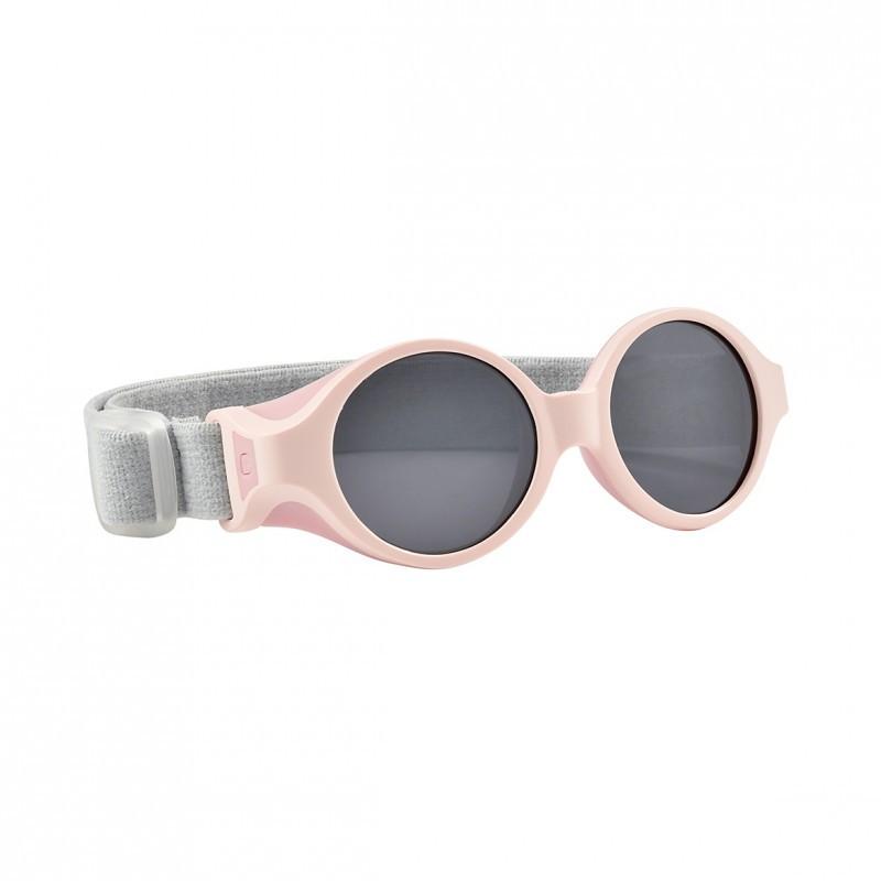 Beaba - Zonnebril met verstelbare band 0-9 maanden GLEE doopsuiker roze