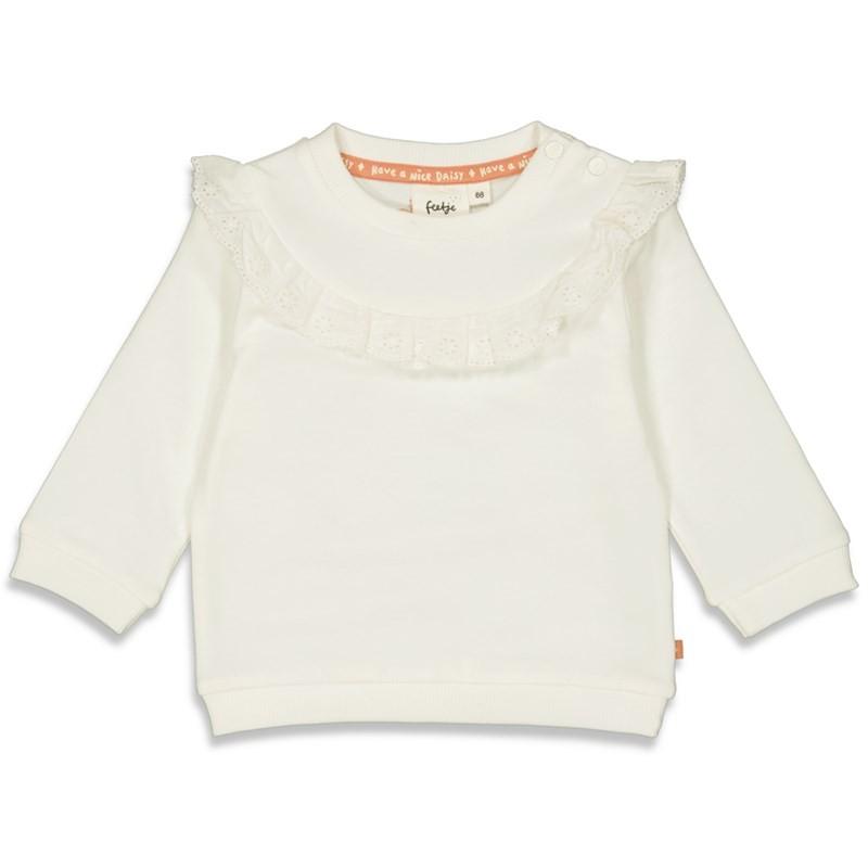 Feetje - Sweater - have a nice daisy offwhite