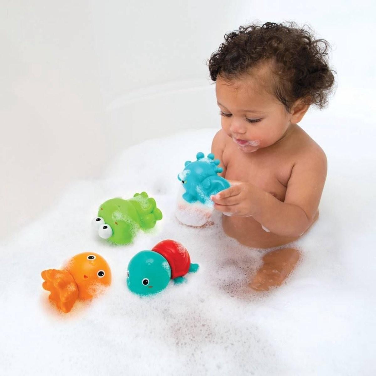 Infantino - Bath - Plug & Play Squirters (4pcs)