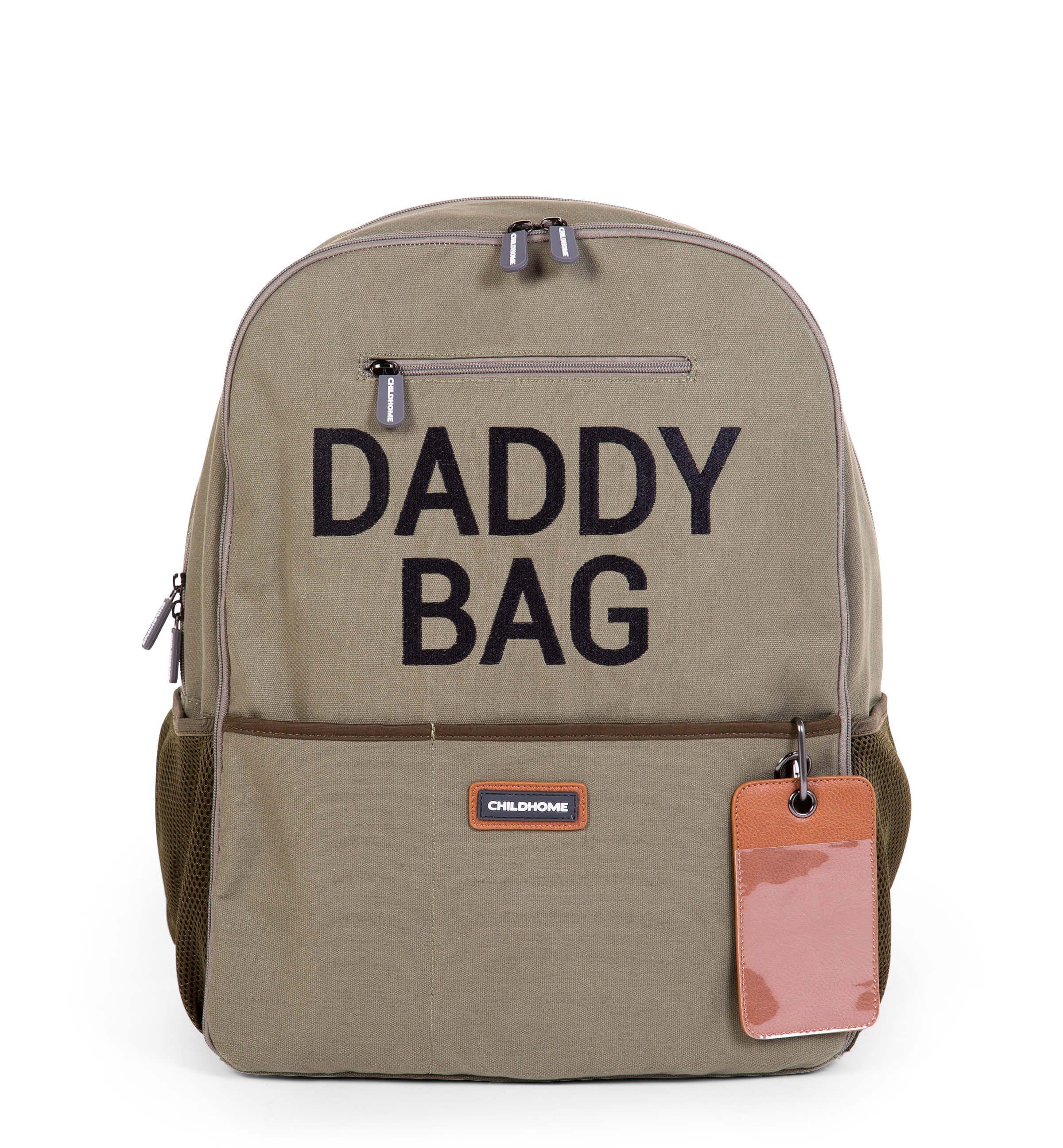 Childhome - Daddy backpack canvas kaki