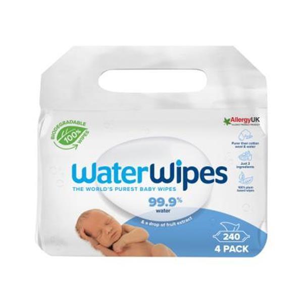 WaterWipes - WaterWipes Bio 240st (4 x 60 st)