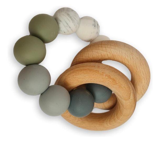 Chewies & More - Basic rattle ombre sage