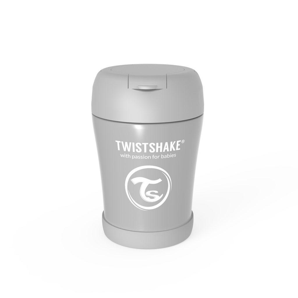 Twistshake - Voedingsdoos pastel grijs