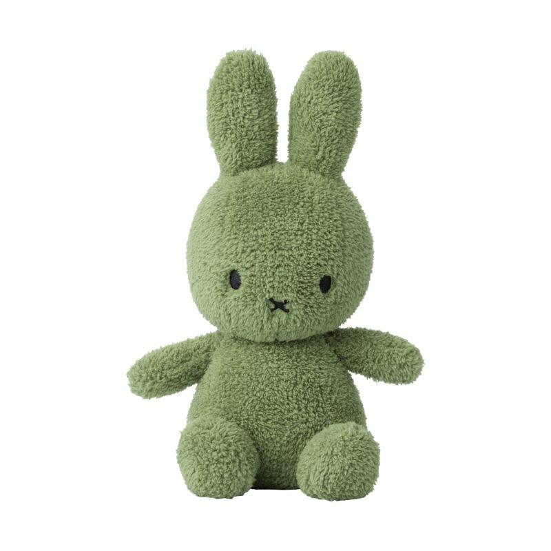 Nijntje - Miffy Sitting Teddy Green - 23 cm - 100% recycled