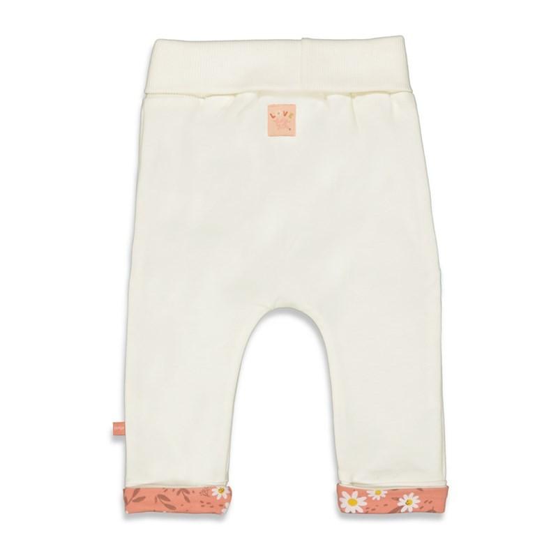 Feetje - Broek - Have A Nice Daisy Offwhite