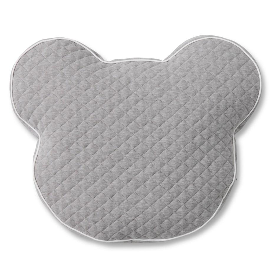 First - Kussen voor bed teddy endless grey