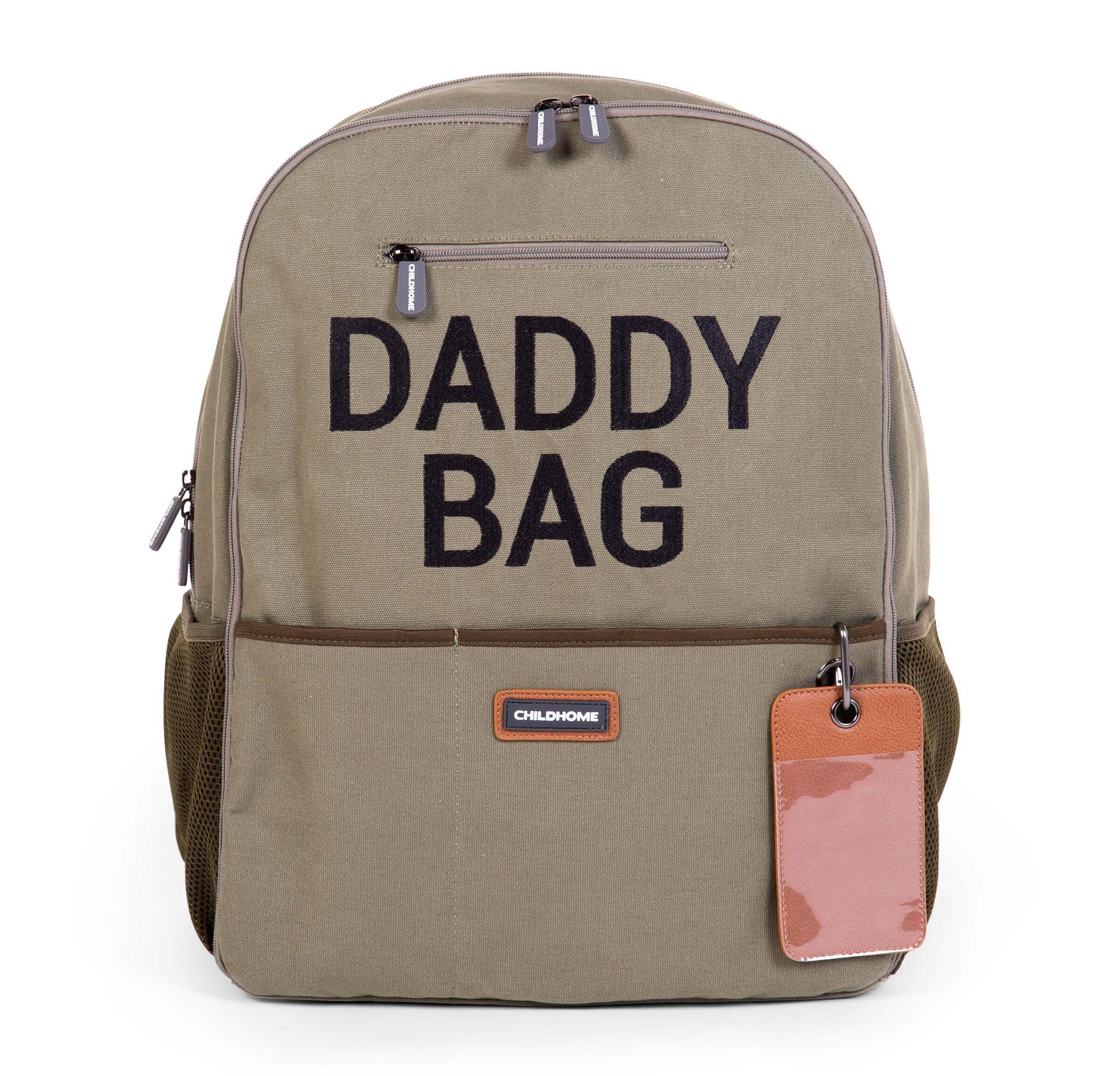 Childhome - Daddy backpack canvas kaki