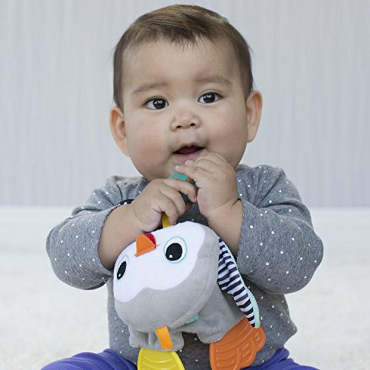 Infantino - Main - Cuddly Teether Penguin