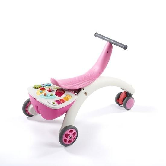 Tiny Love - 5-in-1 walk behind & ride on pink