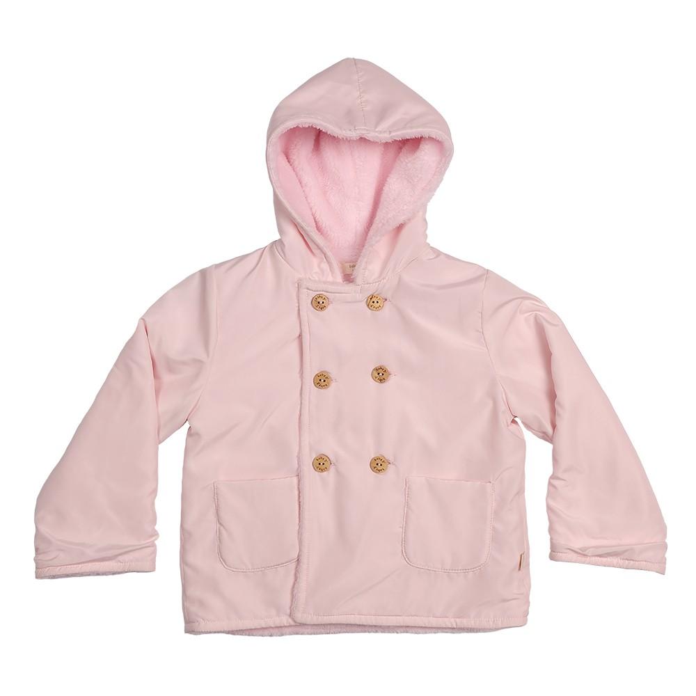 Baby Gi - Hooded Pink Parka Pink